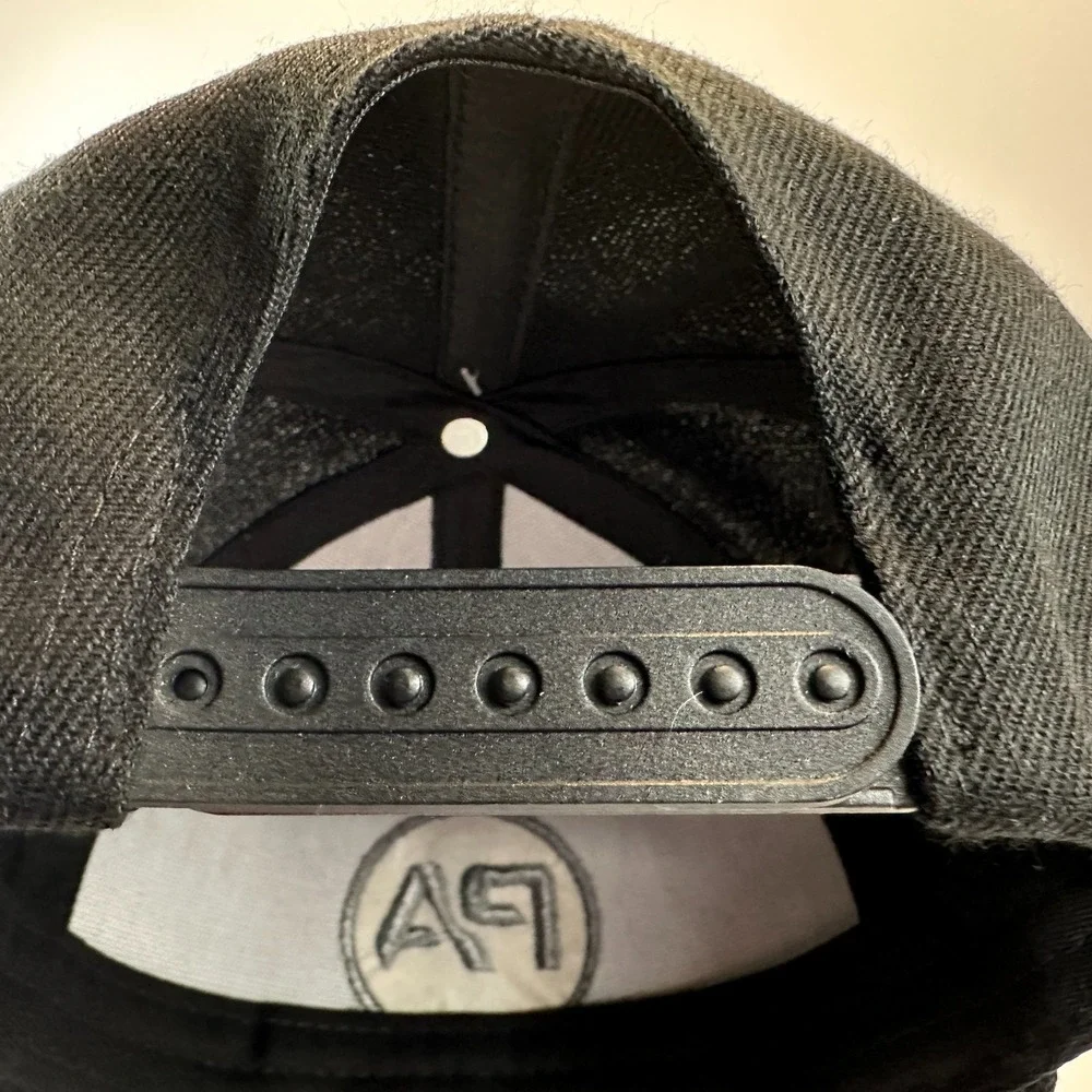 Primary Arms Hat Cap Black Embroidered Logo Snapback Formed 6 Panels Trucker NEW